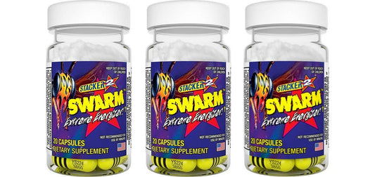 Swarm Extreme Energizer 20 Kapseln (3er-Pack) – STACKER 2