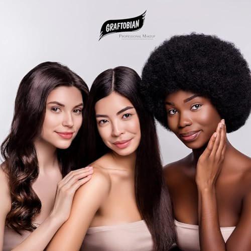 Graftobian HD Glamour Creme Foundation Palette, Cool #1 – Professionelle Make-up-Palette für makellosen Teint