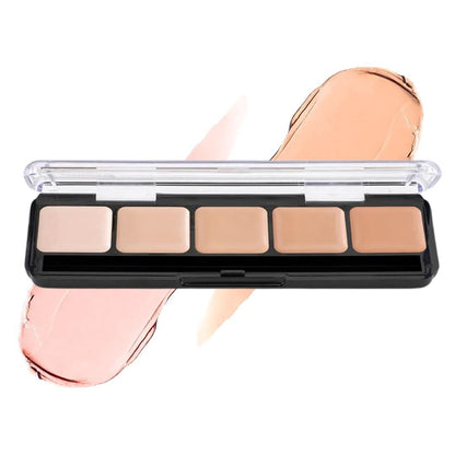 Graftobian HD Glamour Creme Foundation Palette, Cool #1 – Professionelle Make-up-Palette für makellosen Teint