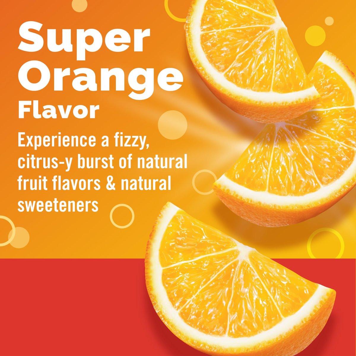 Emergen-C 1000 mg Vitamin C Pulver – Tägliche Immununterstützung, Koffeinfrei, mit Zink, Mangan, B-Vitaminen und Elektrolyten, Super Orange Geschmack – 10 Beutel