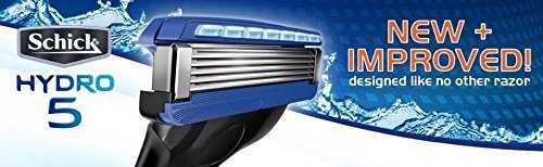 Schick Hydro 5 Rasierer – 1 Griff mit 1 Klinge für eine gründliche Rasur