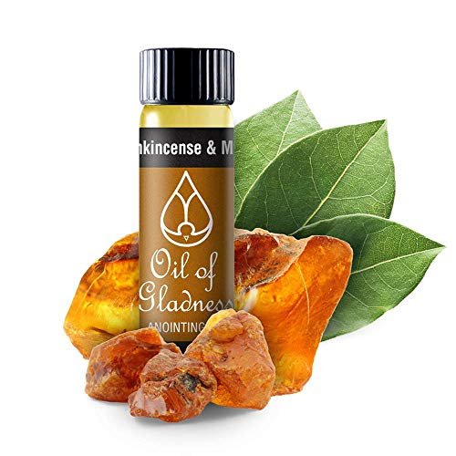 Öl der Freude: Weihrauch und Myrrhe Salböl – 1/4 oz Flasche für Gebet, Segnungen und Zeremonien