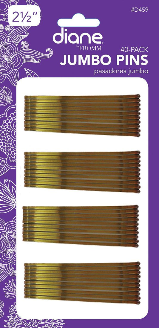Diane D55045974 Jumbo Bob Pins, Bronze, 2.5 Zoll, 40 Stück