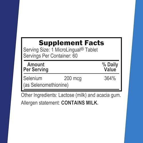 Superior Source Selen 200 mcg – 60 Lutschtabletten zur Unterstützung des Immunsystems und der Schilddrüsenfunktion