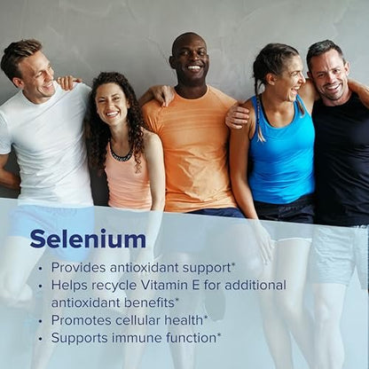 Superior Source Selen 200 mcg – 60 Lutschtabletten zur Unterstützung des Immunsystems und der Schilddrüsenfunktion