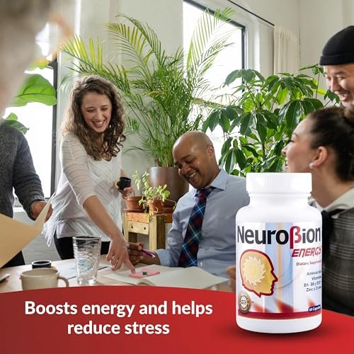 Neurobion Energy 60 Kapseln – Aminosäuren, Vitamine B1, B2, B6, B12 – Steigert geistige Wachsamkeit und Ausdauer