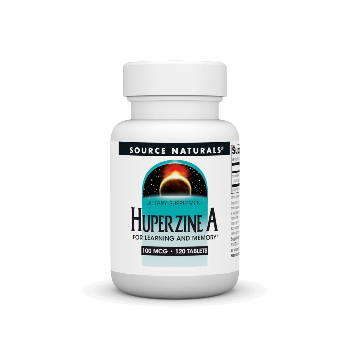 Source Naturals Huperzin A – 100 mcg, 120 Tabletten – Unterstützung für Lernen und Gedächtnis