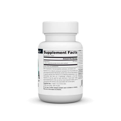 Source Naturals Huperzin A – 100 mcg, 120 Tabletten – Unterstützung für Lernen und Gedächtnis