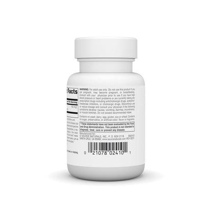 Source Naturals Huperzin A – 100 mcg, 120 Tabletten – Unterstützung für Lernen und Gedächtnis