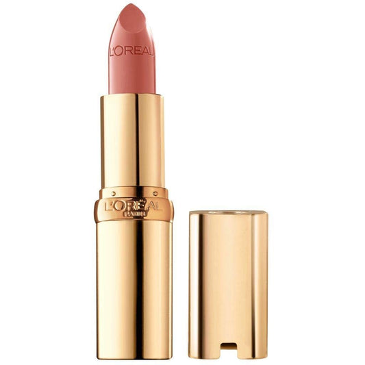 L'Oréal Paris Colour Riche Original Cremiger, Feuchtigkeitsspendender Satin-Lippenstift mit Arganöl und Vitamin E, Toasted Almond, 0,13 Unze