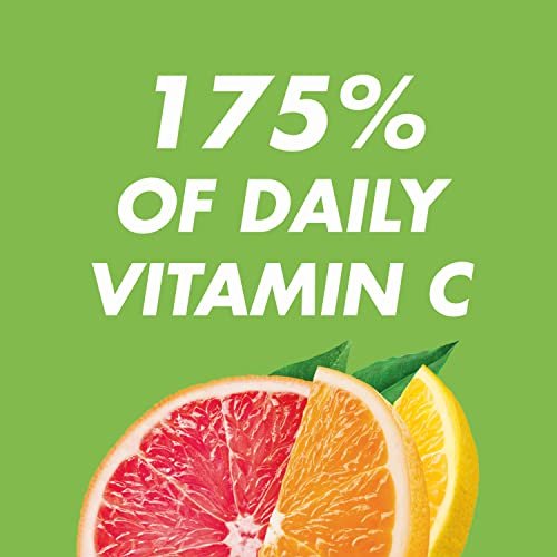 HALLS Defense Vitamin C Drops mit Zitrusgeschmack – 20 Sticks mit je 9 Drops (180 Drops insgesamt)