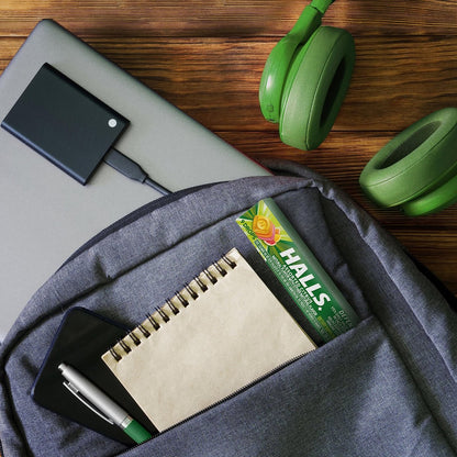HALLS Defense Vitamin C Drops mit Zitrusgeschmack – 20 Sticks mit je 9 Drops (180 Drops insgesamt)