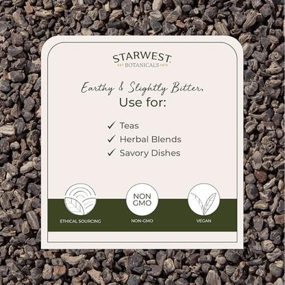 Starwest Botanicals Bio-Wurzelstock der Schwarzen Schlangenwurzel - Getrocknetes loses Kraut für Tee, geschnitten & gesiebt, zertifiziert koscher, nicht gentechnisch verändert - 4 Unzen Beutel