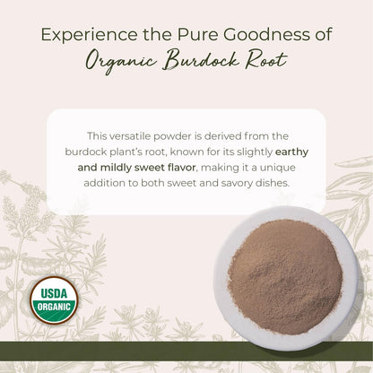 Bio Klettenwurzelpulver – 113 g Beutel | Starwest Botanicals
