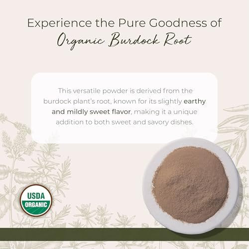 Bio Klettenwurzelpulver – 113 g Beutel | Starwest Botanicals