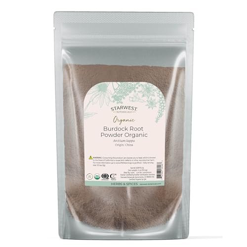 Bio Klettenwurzelpulver – 113 g Beutel | Starwest Botanicals