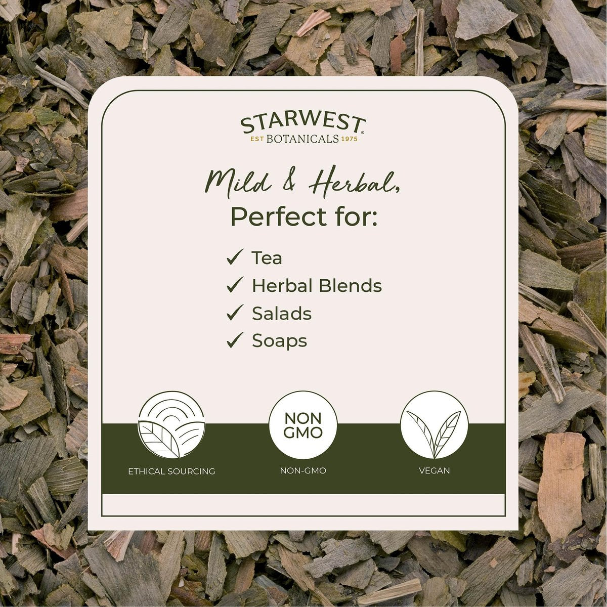 Starwest Botanicals Bio-Ginkgoblätter – Ginkgo Biloba, getrocknetes loses Kraut für Tee & Kräutermischungen, geschnitten & gesiebt, zertifiziert koscher, nicht gentechnisch verändert – 4 oz Beutel