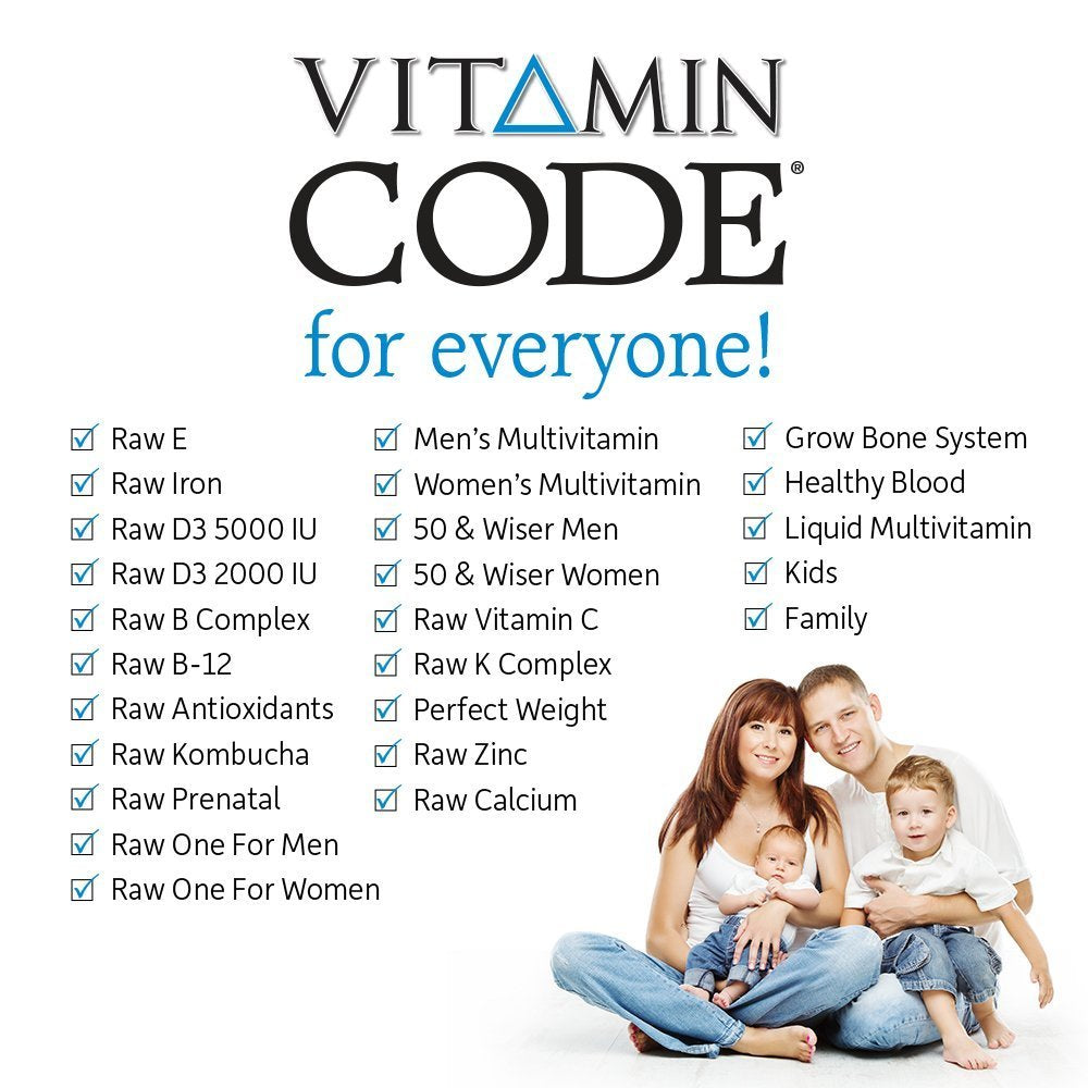 Garden of Life Vitamin Code Raw One for Men – Tägliches Multivitamin für Männer, 30 Kapseln, einmal täglich mit Obst, Gemüse & Probiotika