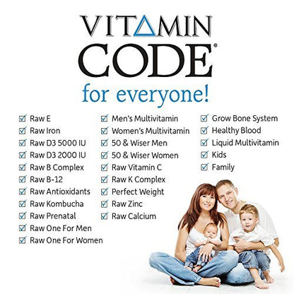 Garden of Life Vitamin Code Raw One for Men – Tägliches Multivitamin für Männer, 30 Kapseln, einmal täglich mit Obst, Gemüse & Probiotika