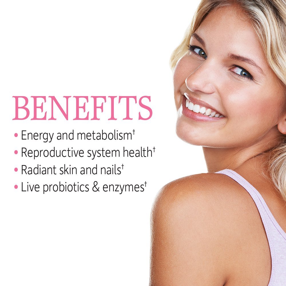 Garden of Life Vitamin Code Raw One for Women – Tägliches Multivitamin für Frauen, 30 Kapseln, mit Eisen und Probiotika, glutenfrei, vegetarisch