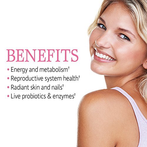 Garden of Life Vitamin Code Raw One for Women – Tägliches Multivitamin für Frauen, 30 Kapseln, mit Eisen und Probiotika, glutenfrei, vegetarisch