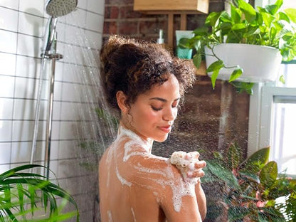 Babo Botanicals Beruhigendes Lavendel 2-in-1 Badeschaum & Duschgel - Entspannend mit Kamille & Lavendel - EWG-Verifiziert - Vegan - Für jedes Alter - Mit Lavendelöl Duft