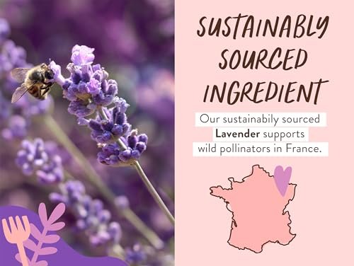 Babo Botanicals Beruhigendes Lavendel 2-in-1 Badeschaum & Duschgel - Entspannend mit Kamille & Lavendel - EWG-Verifiziert - Vegan - Für jedes Alter - Mit Lavendelöl Duft