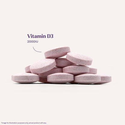 Natrol Vitamin D3 2.000 IE Schmelztabletten – Nahrungsergänzungsmittel für Knochen- und Gelenkgesundheit, 90 Tabletten, 90-Tage-Vorrat