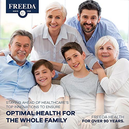 Freeda Calcium Citrat – Veganes Knochenstärkungspräparat, koscher, unterstützt Knochendichte und Muskelfunktion – 1000 mg Calcium pro Portion – ohne Vitamin D – 100 Tabletten