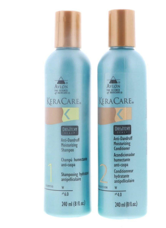Avlon Keracare Trockene & Juckende Kopfhaut Shampoo und Conditioner Set, 2 x 473 ml