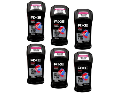 Axe Essence Dry Deodorant Antitranspirant 24h – 6er Pack (je 2,7 oz) – langanhaltender Schutz und frischer Duft