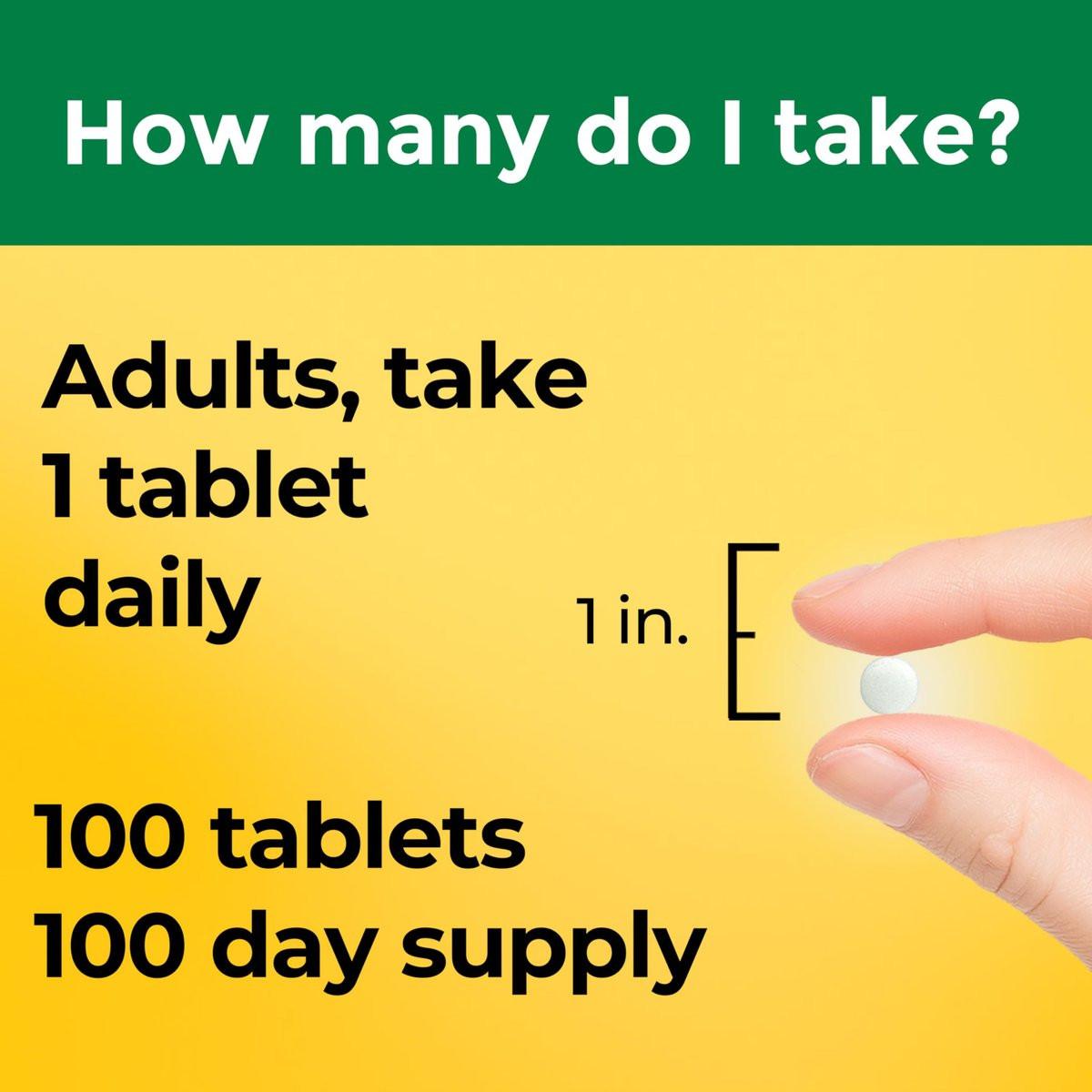 Nature Made Vitamin D3 2000 IE (50 μg) – 100 Tabletten, 100-Tage-Vorrat für Knochen-, Zahn-, Muskel- und Immununterstützung