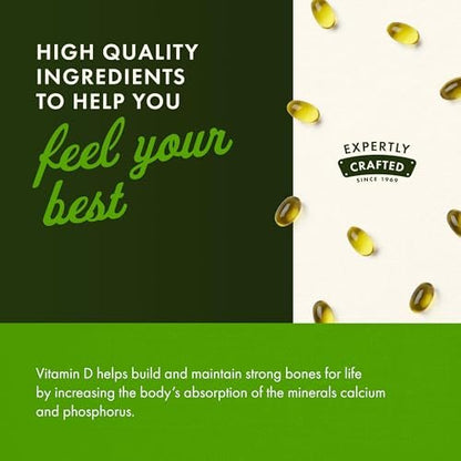 Swanson Vitamin D3 5.000 IE – 250 Softgels für Knochen-, Immun- und Herzunterstützung