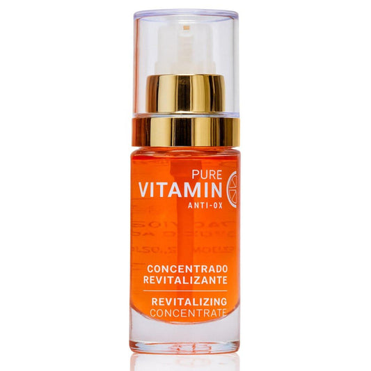 Noche Y Dia Vitamin C Serum für reife Haut – Hergestellt in Spanien – Anti-Aging-Formel hydratisiert, spendet Feuchtigkeit, strafft – gegen Sonnenflecken, feine Linien und Falten – 30 ml (1 fl oz)