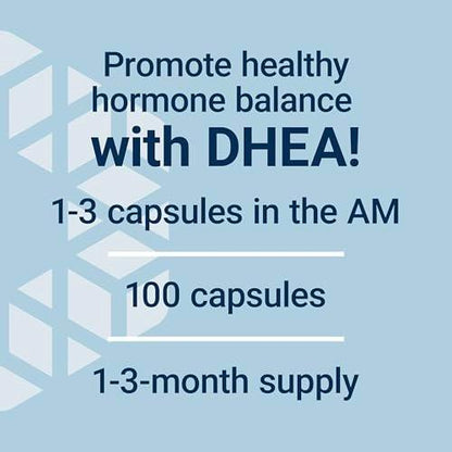 Life Extension DHEA 25 mg – Hormonbalance, Immunsystem, Sexualgesundheit, Knochen- & Herz-Kreislauf-Gesundheit, Anti-Aging & Stimmungsunterstützung – Glutenfrei, Nicht-GVO – 100 Kapseln