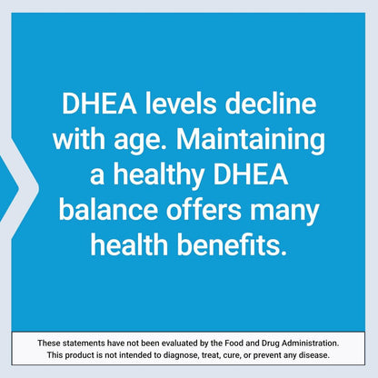 Life Extension DHEA 25 mg – Hormonbalance, Immunsystem, Sexualgesundheit, Knochen- & Herz-Kreislauf-Gesundheit, Anti-Aging & Stimmungsunterstützung – Glutenfrei, Nicht-GVO – 100 Kapseln