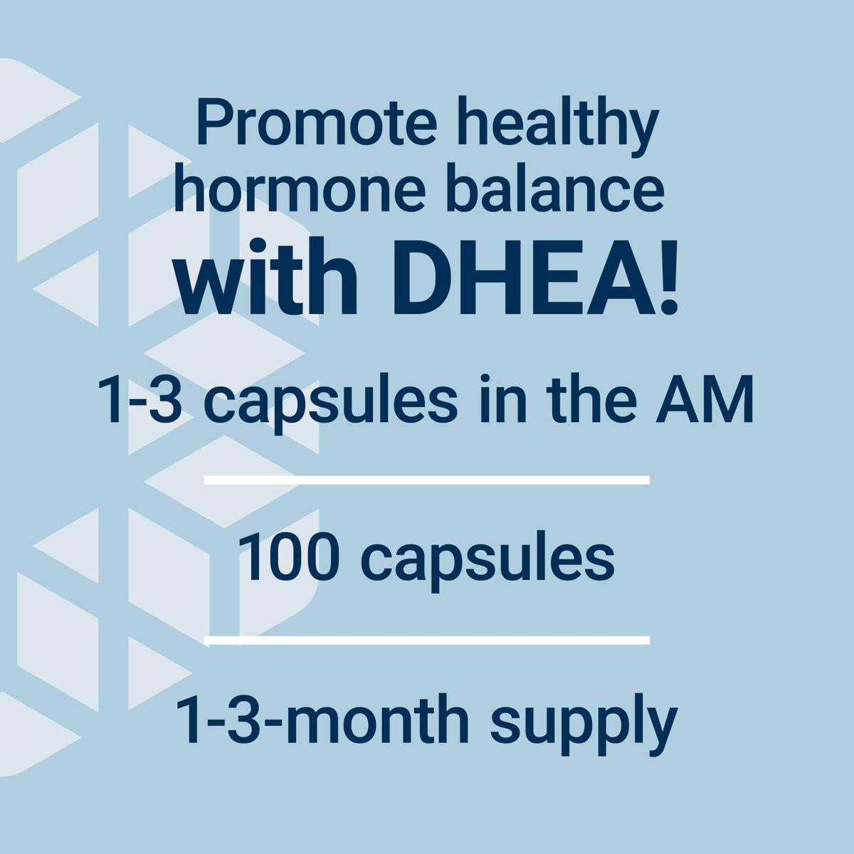 Life Extension DHEA 25 mg – Hormonbalance, Immunsystem, Sexualgesundheit, Knochen- & Herz-Kreislauf-Gesundheit, Anti-Aging & Stimmungsunterstützung – Glutenfrei, Nicht-GVO – 100 Kapseln
