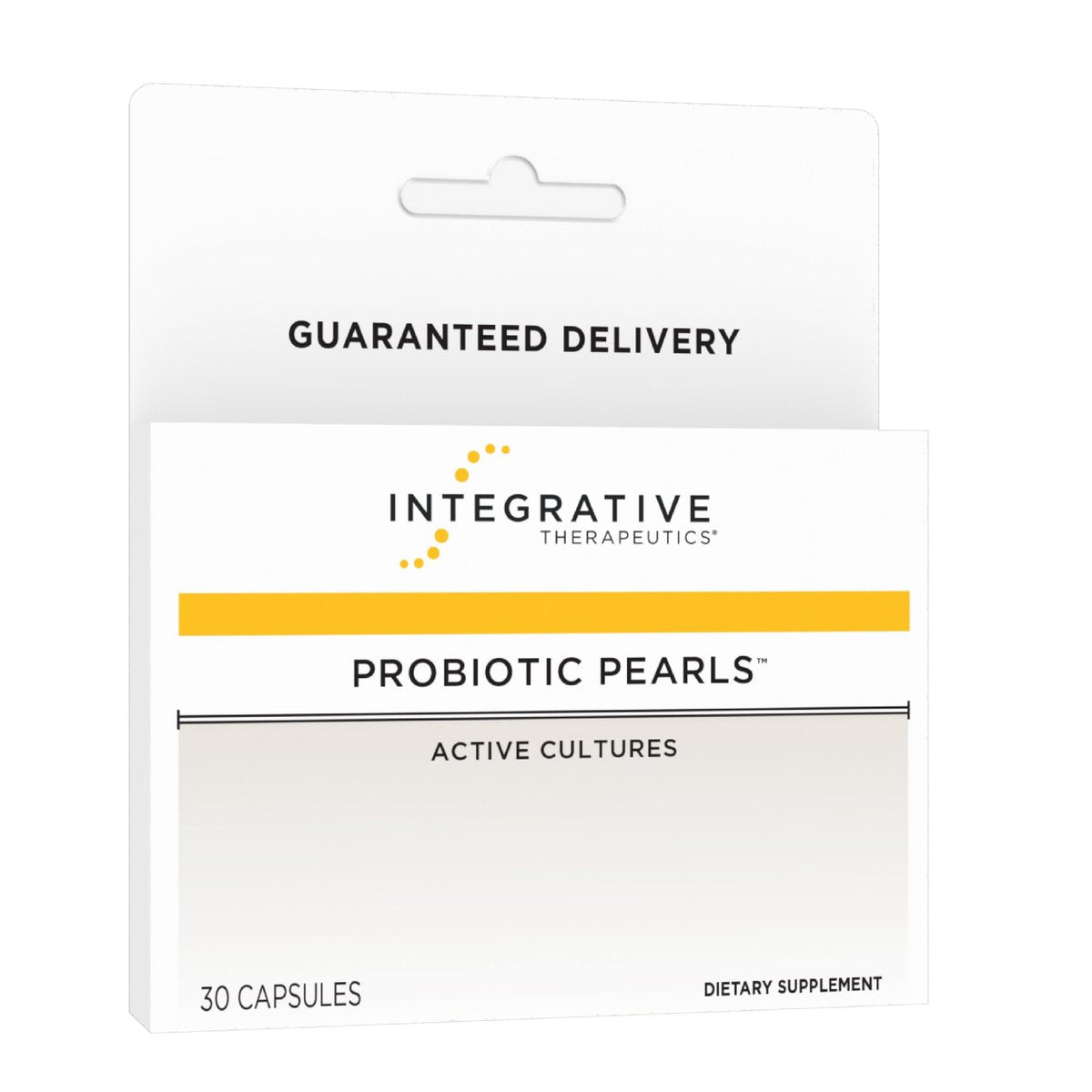 Integrative Therapeutics Probiotische Perlen – Tägliches Verdauungsergänzungsmittel zur Unterstützung der Darmgesundheit* – Probiotische Kapseln zur Unterstützung der Immunabwehr* – Sojafrei – 30 Stück (30 Portionen)