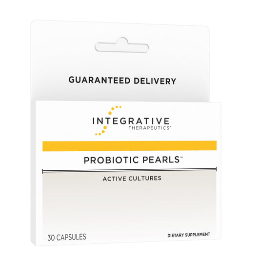 Integrative Therapeutics Probiotische Perlen – Tägliches Verdauungsergänzungsmittel zur Unterstützung der Darmgesundheit* – Probiotische Kapseln zur Unterstützung der Immunabwehr* – Sojafrei – 30 Stück (30 Portionen)