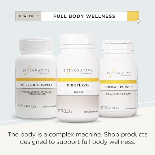 Integrative Therapeutics Riboflavin (B2) – Vitamin-B2-Präparat für zelluläre Energieunterstützung – 30 Kapseln