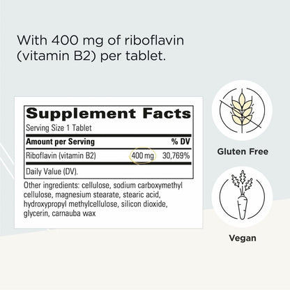 Integrative Therapeutics Riboflavin (B2) – Vitamin-B2-Präparat für zelluläre Energieunterstützung – 30 Kapseln