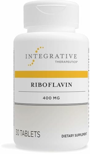 Integrative Therapeutics Riboflavin (B2) – Vitamin-B2-Präparat für zelluläre Energieunterstützung – 30 Kapseln