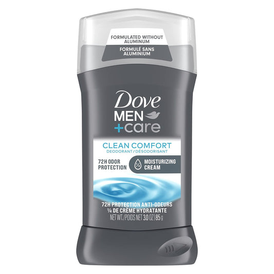 Dove Men+Care Deodorant Stick Aluminiumfrei mit 48-Stunden Schutz Clean Comfort Deodorant für Männer mit Vitamin E und Triple Action Feuchtigkeitspflege, 85 g (1er-Pack)