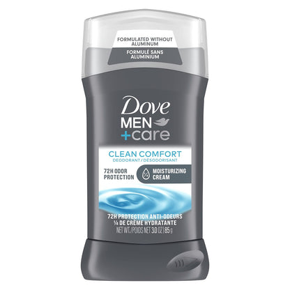 Dove Men+Care Deodorant Stick Aluminiumfrei mit 48-Stunden Schutz Clean Comfort Deodorant für Männer mit Vitamin E und Triple Action Feuchtigkeitspflege, 85 g (1er-Pack)