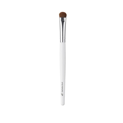 e.l.f. kleiner Lidschattenpinsel – Präzisionspinsel für Augen-Make-up, Contouring & Verblenden, geschwungenes Design, synthetische Borsten, vegan & tierversuchsfrei