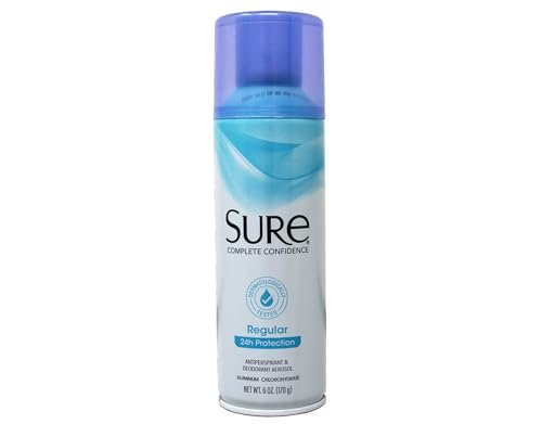 Sure Deodorant Spray Regulär 6 oz – Effektiver Schutz für den ganzen Tag