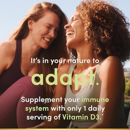 Nature's Bounty Vitamin D3 50mcg – 2er-Pack mit 150 Softgels für Immunsystem und Knochengesundheit