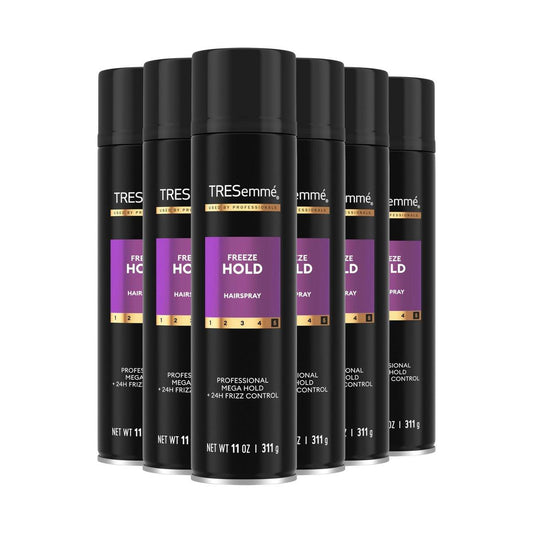 TRESemmé Haarspray 6er-Pack – Starker Halt für 24 Stunden, Frizz-Kontrolle & Feuchtigkeitsschutz 11 Fl Oz