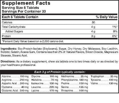 Nature's Blend Proteintabletten Honiggeschmack 200 Tabletten