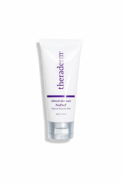 Theraderm NuPeel Natürlicher Enzym-Peeling – Sanftes, nicht abrasives Peeling-Gel mit Peptiden für glatte, strahlende Haut, 60 ml